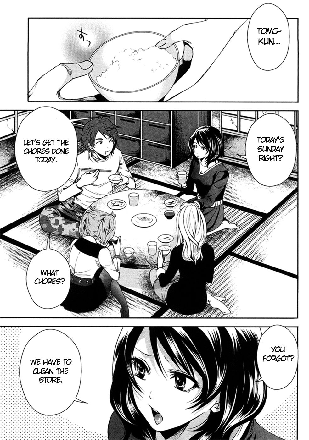 Hentai Manga Comic-The Shimoedas, a poor but happy circle-Chapter 2-Weekend Spring Cleaning-3